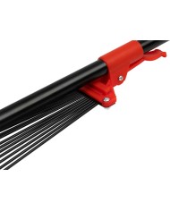 Hrable na lístie Strend Pro R114, 15 lamelové, vejárové, nastaviteľné, kovová násada