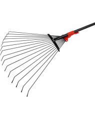 Hrable na lístie Strend Pro R114, 15 lamelové, vejárové, nastaviteľné, kovová násada