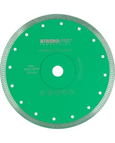 Kotúč Strend Pro Industrial 230x22.2x1.8 mm, diamantový, ultra tenký