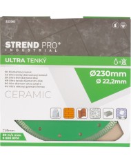 Kotúč Strend Pro Industrial 230x22.2x1.8 mm, diamantový, ultra tenký