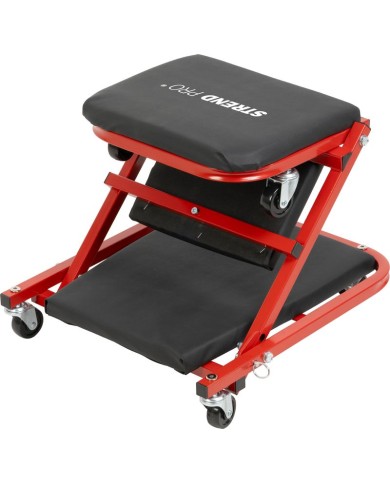 Ležadlo Strend Pro, 91cm , skladacie, na kolieskach, 2 v 1, stolička