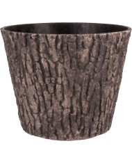 Kvetináč Strend Pro Woodeff, 37,5x30 cm, walnut, efekt dreva