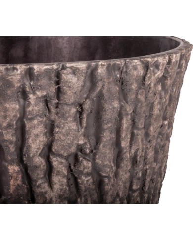 Kvetináč Strend Pro Woodeff, 37,5x30 cm, walnut, efekt dreva