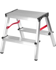 Schodíky Strend Pro DD, hliníkové, 2x2 stupienkové, max. 125 kg