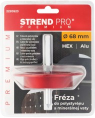 Vyrezávač Strend Pro Premium, 68 mm, do polystyrénu, vaty, frézka