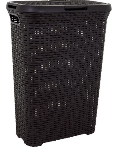 Kôš Curver® STYLE 40 lit., hnedý, 44x26x61 cm, na bielizeň, prádlo