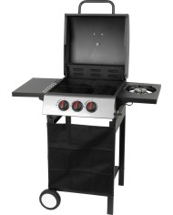Gril Strend Pro Valencia, BBQ, plynový 2+1 horáky