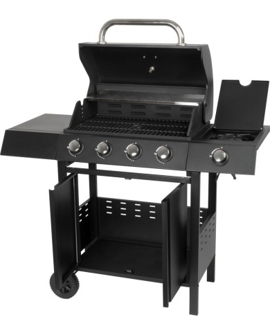 Gril Strend Pro Gordon, BBQ, plynový 4+1 horáky