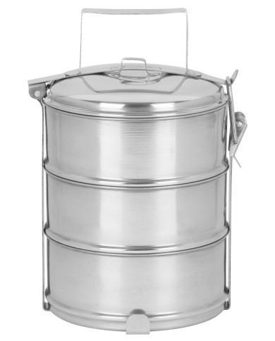 Obedár MagicHome SS682, nerez, 3x 1200 ml, 16,8x26,5 cm