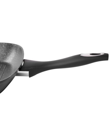Panvica MagicHome Black Line, grilovacia, 28 cm