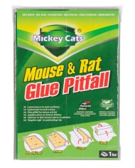 Doska Mickey Cats, 19x13 cm, lepová, na myši a potkany, Poison-Free