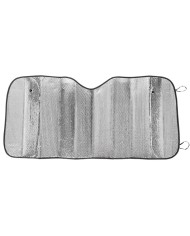 Clona na čelné sklo auta 60x130 cm, s prísavkami, vnútorná, Alu