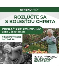 Zberač Strend Pro OD-50206, na orechy a ovocie s ALU teleskopickou násadou 80-120 cm