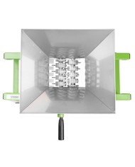 Mlynček Strend Pro, na ovocie, nerez, 7 lit, s kovovými zubami, kovový stojan