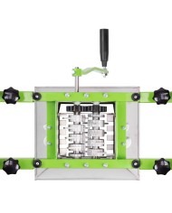 Mlynček Strend Pro, na ovocie, nerez, 7 lit, s kovovými zubami, kovový stojan