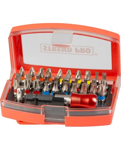 Sada bitov Strend Pro EVE-12083 • 32 dielna, L-25 mm, S2 + držiak bitov