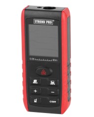 Merač vzdialenosti Strend Pro DIME 80M, laserový, EXTRA funkcia merač uhlov