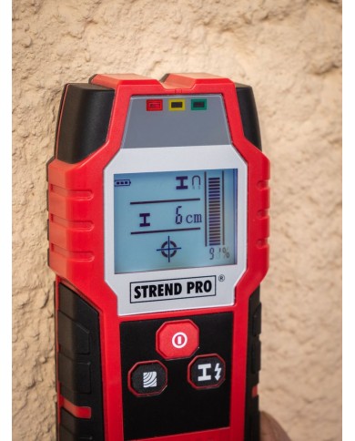Merač vzdialenosti Strend Pro DIME 80M, laserový, EXTRA funkcia merač uhlov