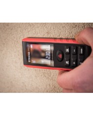 Merač vzdialenosti Strend Pro DIME 80M, laserový, EXTRA funkcia merač uhlov