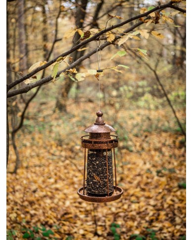 Krmítko Strend Pro, pre vtáky, 32x17cm, 950 ml, plast, kovová mriežka