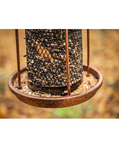 Krmítko Strend Pro, pre vtáky, 32x17cm, 950 ml, plast, kovová mriežka