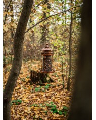 Krmítko Strend Pro, pre vtáky, 32x17cm, 950 ml, plast, kovová mriežka