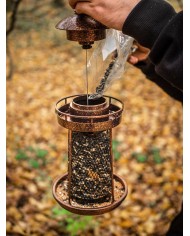 Krmítko Strend Pro, pre vtáky, 32x17cm, 950 ml, plast, kovová mriežka