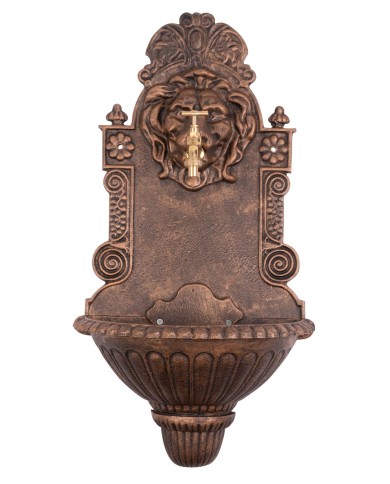 Umývadlo Gardens WB-006C, záhradné, medený vzhľad, 410x210x765 mm