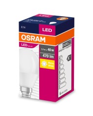 Žiarovka OSRAM® LED FR 040 (ean7898) non-dim, 4,9W/827 E14 2700K Value CLASSIC P