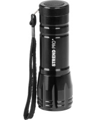 Svietidlo Strend Pro Flashlight FL004, COB 100 lm, AluBody, 3xAAA