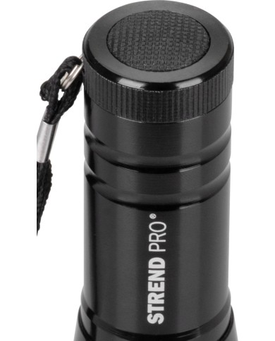 Svietidlo Strend Pro Flashlight FL004, COB 100 lm, AluBody, 3xAAA