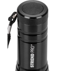Svietidlo Strend Pro Flashlight FL004, COB 100 lm, AluBody, 3xAAA