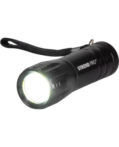 Svietidlo Strend Pro Flashlight FL004, COB 100 lm, AluBody, 3xAAA