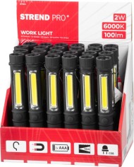 Svietidlo Strend Pro Worklight CWL1046, COB LED 100 lm, 3xAAA, pracovné, magnet