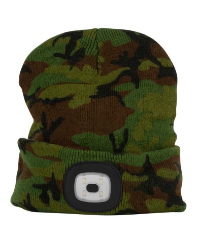 Čiapka Strend Pro Albacore kamufláž L, 4x SMD LED, USB nabíjanie