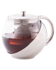 Čajník MagicHome TP108, 1100 ml, sklo/nerez