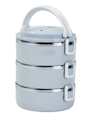 Obedár MagicHome LB933, 3 dielny, 3x 500 ml, modrý, 20x15x6,2 cm