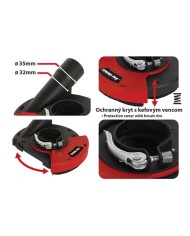 Kryt Strend Pro DP128, odsávací, 115/125 mm, na uhlovú brúsku
