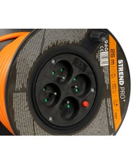Kábel Strend Pro DG-FB04 predlžovací, L-25 m, na bubne, prierez 1,5 mm2