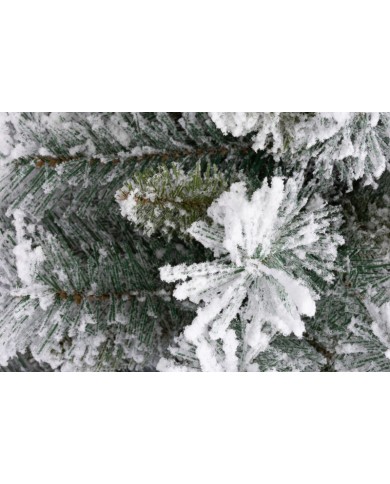 Stromček MagicHome Vianoce Harry, jedľa zasnežená, 180 cm