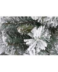Stromček MagicHome Vianoce Harry, jedľa zasnežená, 180 cm