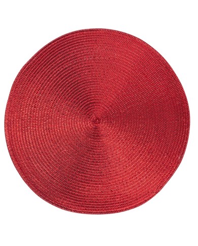 Podložka MagicHome pod tanier, 38 cm, červená