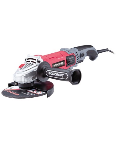 Brúska Worcraft AG14-150S, 1400W, 150 mm, M14, uhlová, s reguláciou otáčok