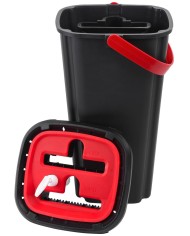 Súprava upratovacia mop QuickShine MagicHome, plochý, s 8 lit. žmýkacím vedrom, na podlahy