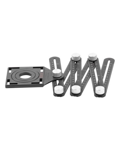 Meter Strend Pro, kopírovacia pomôcka pre obkladačov, 12x17,5x1,6 cm, skladací