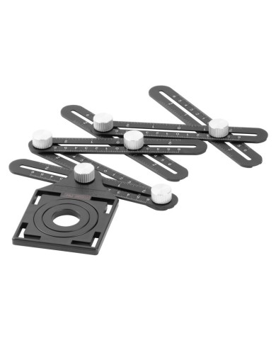 Meter Strend Pro, kopírovacia pomôcka pre obkladačov, 12x17,5x1,6 cm, skladací