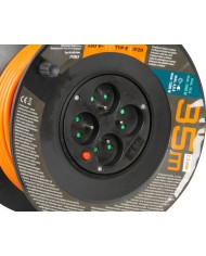 Kábel Strend Pro DG-FB04 predlžovací, L-35 m, na bubne, prierez 1,5 mm2