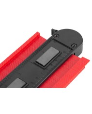 Šablóna na obkreslenie tvarov Strend Pro DG680, 125x101 mm, s uzamknutím vzoru a magnetom