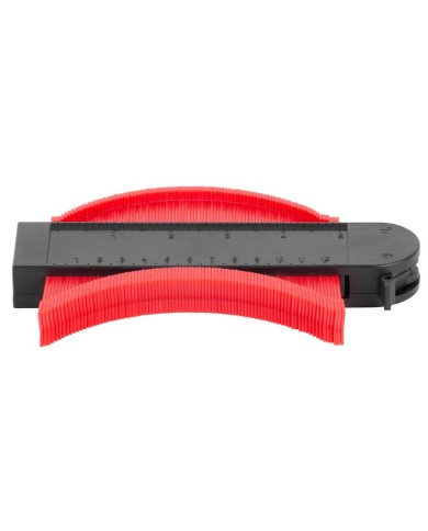 Šablóna na obkreslenie tvarov Strend Pro DG680, 125x101 mm, s uzamknutím vzoru a magnetom