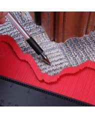 Šablóna na obkreslenie tvarov Strend Pro DG680, 250x101 mm, s uzamknutím vzoru a magnetom